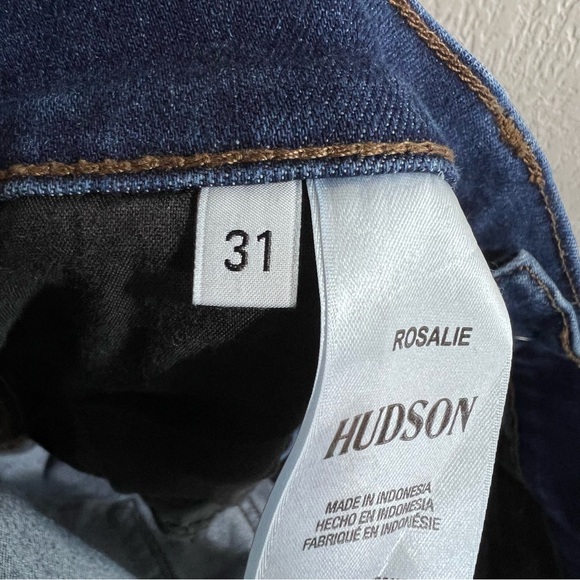 Hudson Rosalie Wide Leg Jeans Women’s Size 31 See Photos for Detail Measurements - Picture 12 of 13